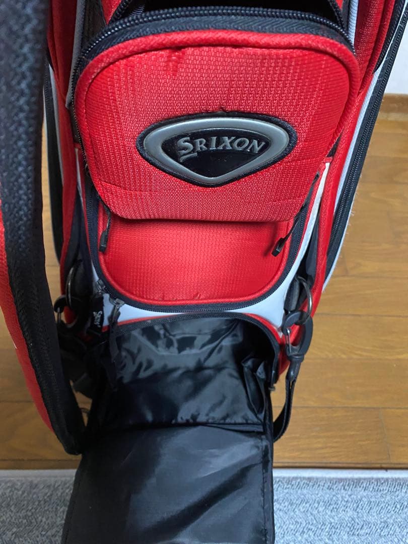 Srixon レッド キャディバッグ