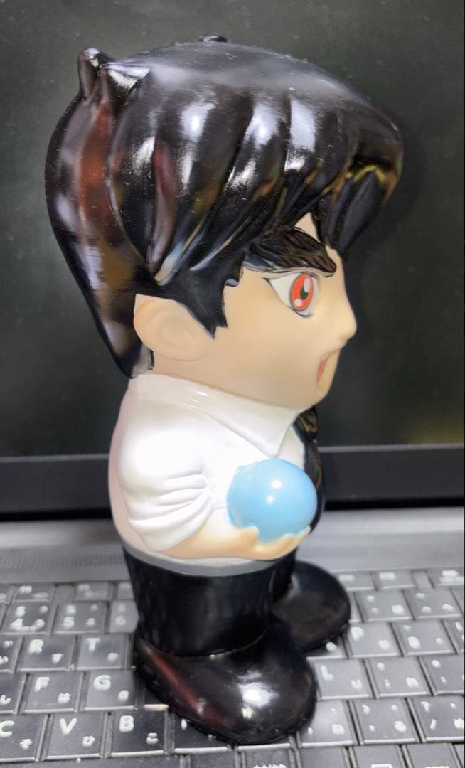非売品 地獄先生ぬ～べ ソフビ人形 貯金箱 週刊少年ジャンプ 懸賞当選品