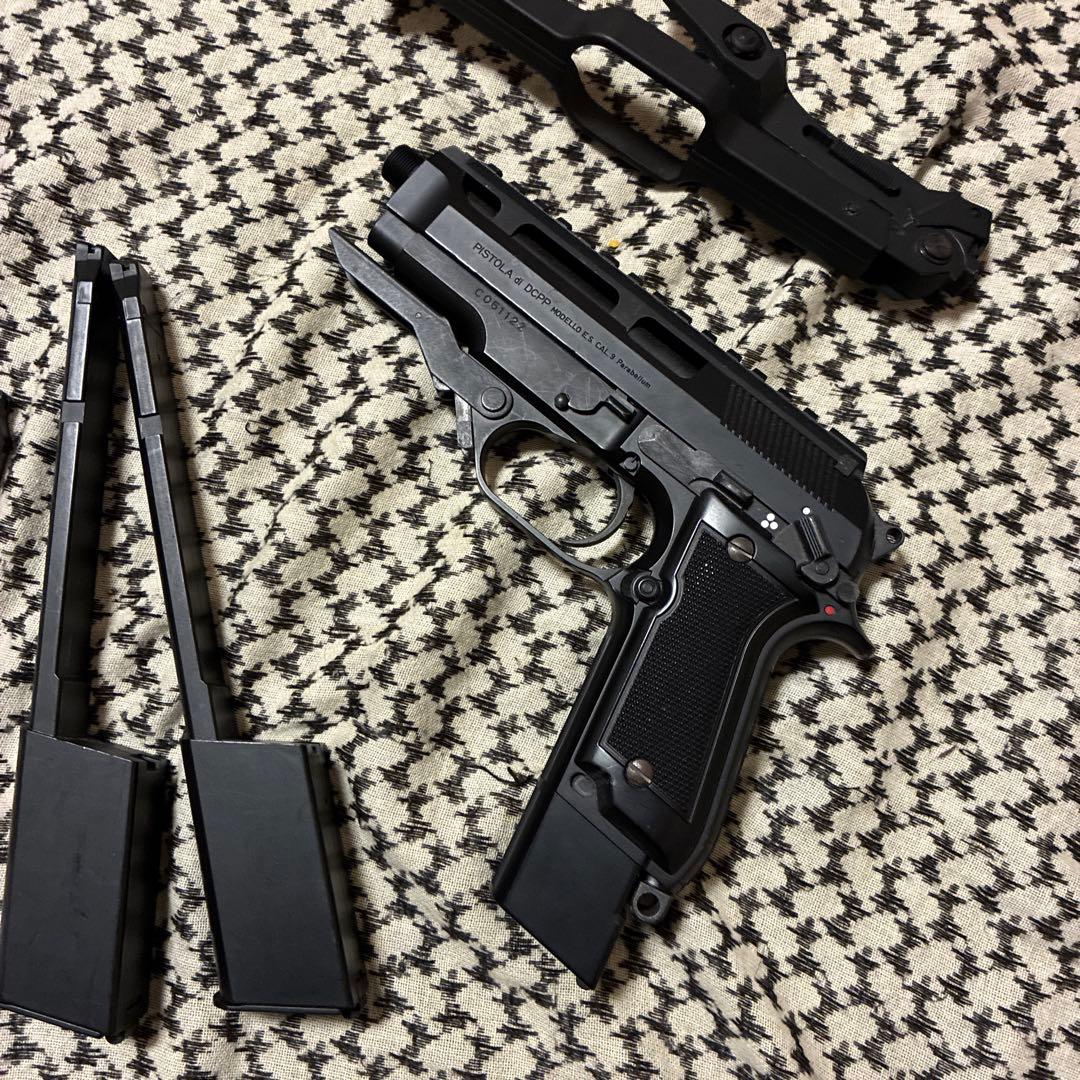 東京マルイ　M93R 電動ハンドガン フォールディングストック　スペアマガジン