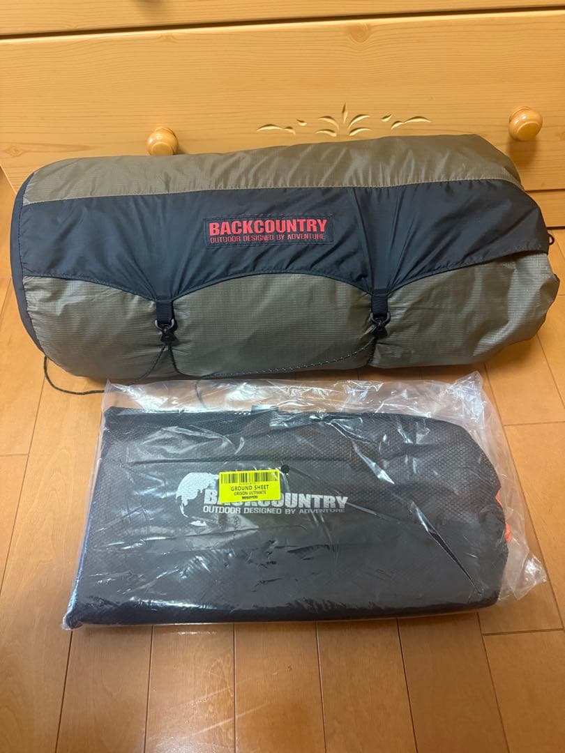 BACK COUNTRY オリソン　アルティメット　グランドシート付属
