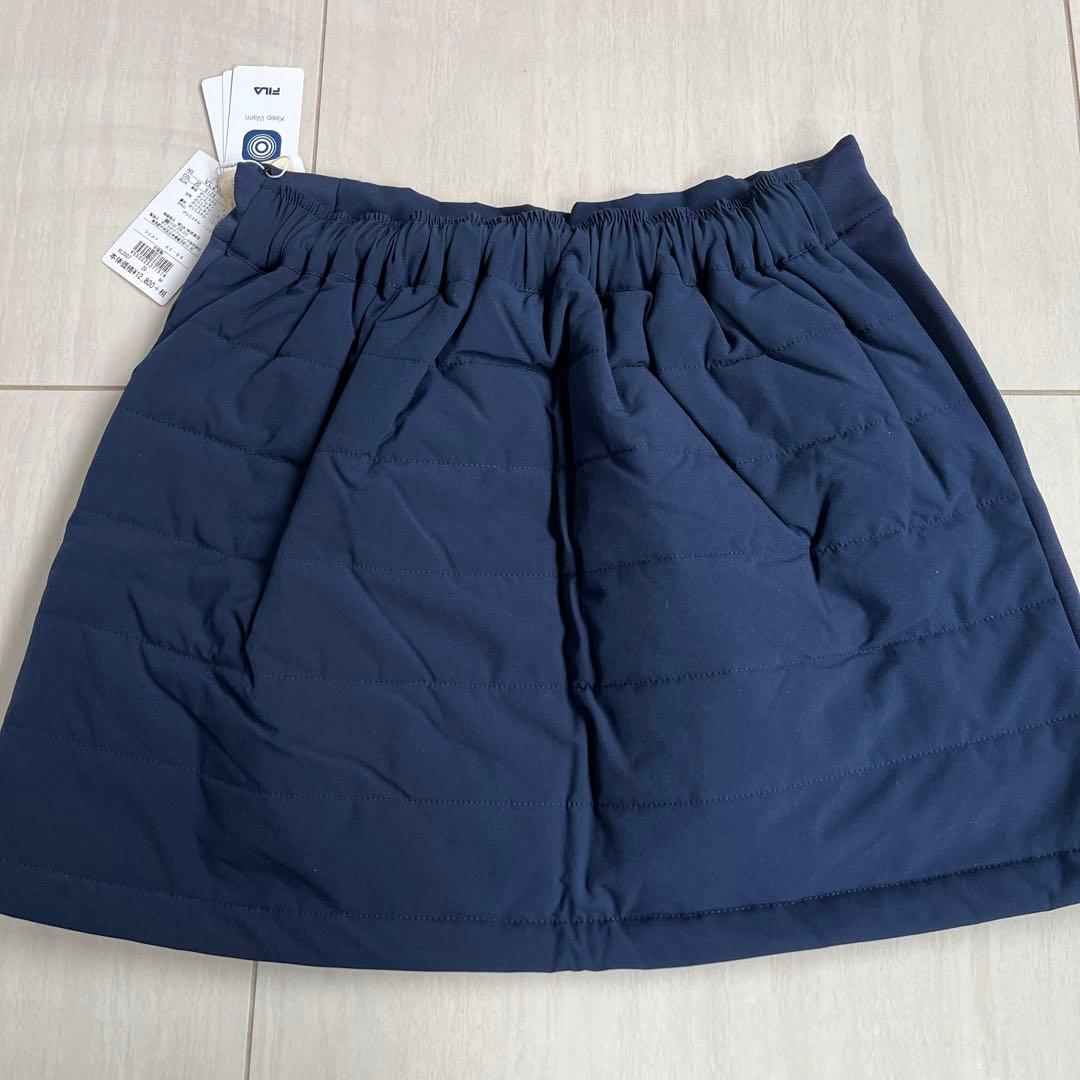 FILA スコート M ネイビー　新品タグ付