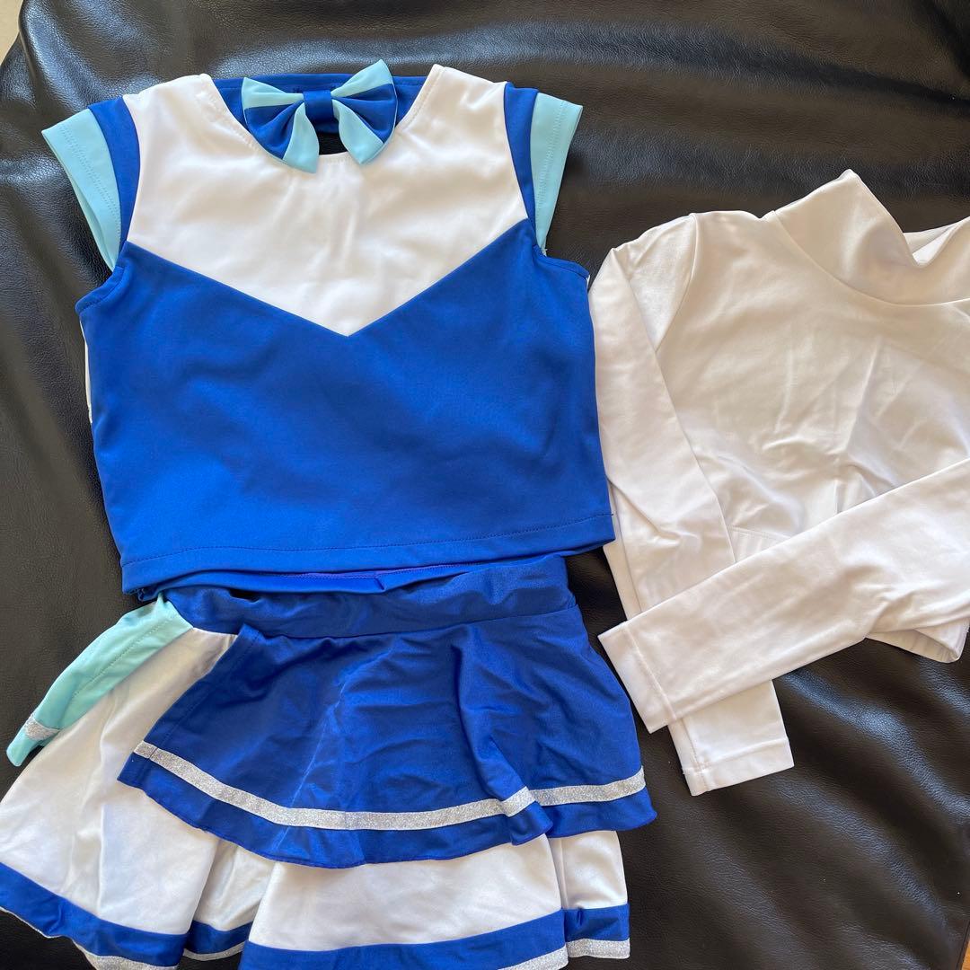 dianakids チアユニフォーム　長袖インナー付き