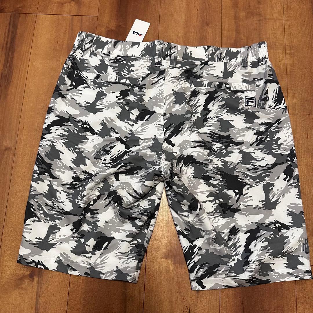 FILA ハーフパンツ　グレー　長袖　ポロシャツ　サイズXL セットアップ