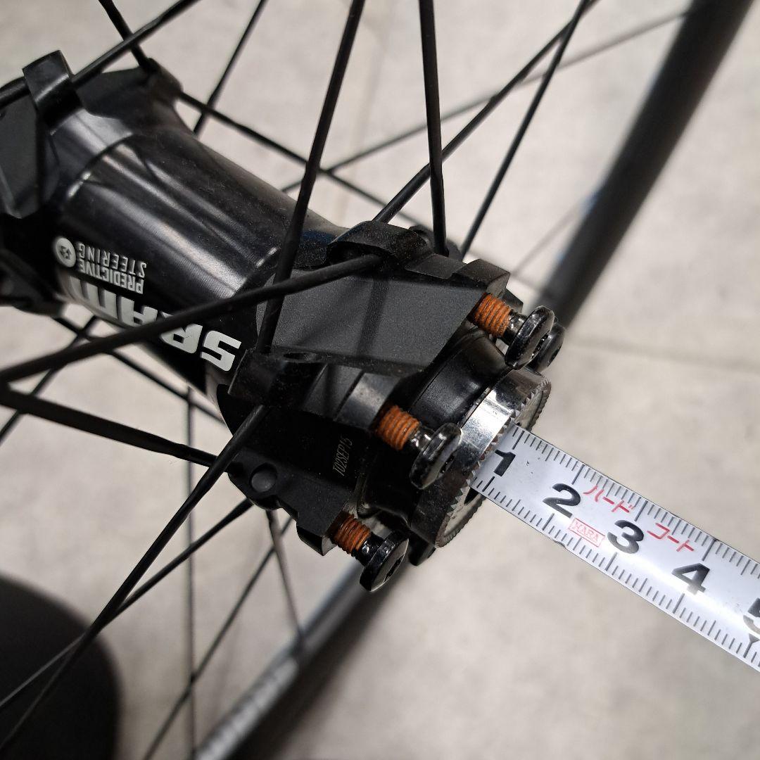 中古SRAM RISE 60 カーボン27.5完組ホイール