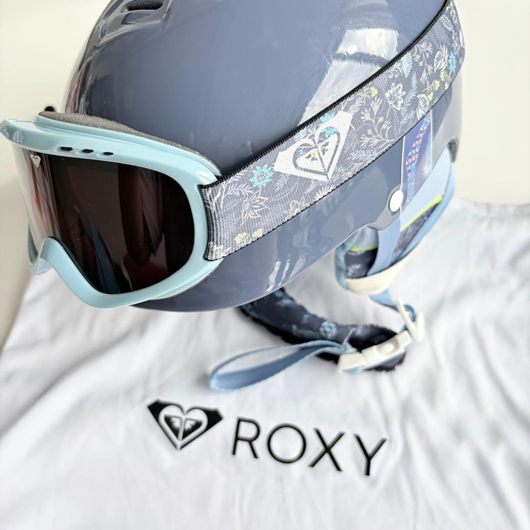 ⭐️ROXY⭐️キッズ ゴーグル+ヘルメット セット