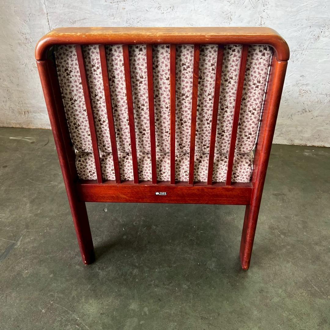 カリモク 1人掛けソファ ダイニングチェア ヴィンテージ家具 ③ Y1956