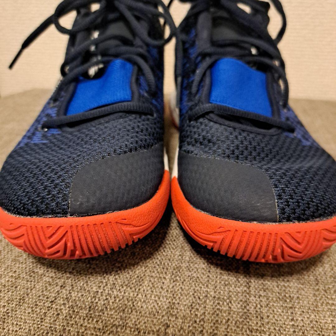 Nike バスケットボールシューズ ネイビー/レッドUS7 25㎝バスケシューズ