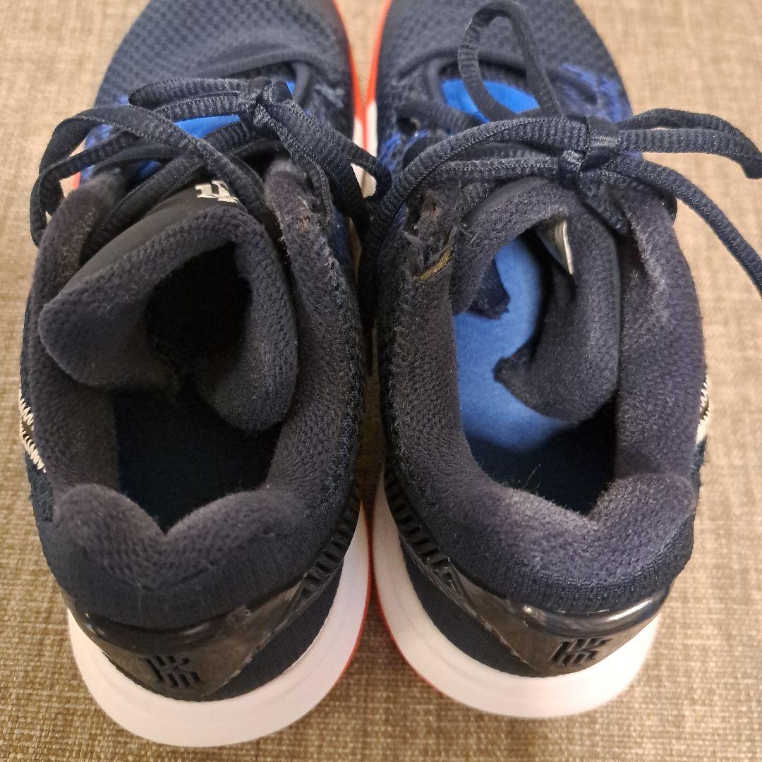 Nike バスケットボールシューズ ネイビー/レッドUS7 25㎝バスケシューズ