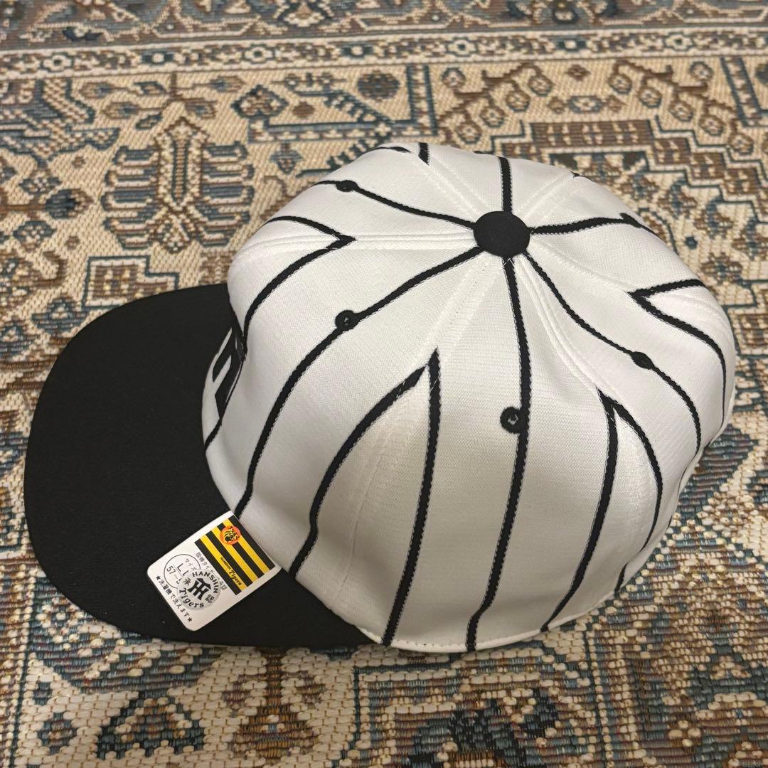 【美品】阪神タイガース キャップ 帽子 縦縞 80s 90s