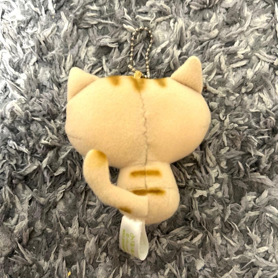 希少　のほほん草紙 マスコットキーチェーン 2000年頃 しま　レトロ