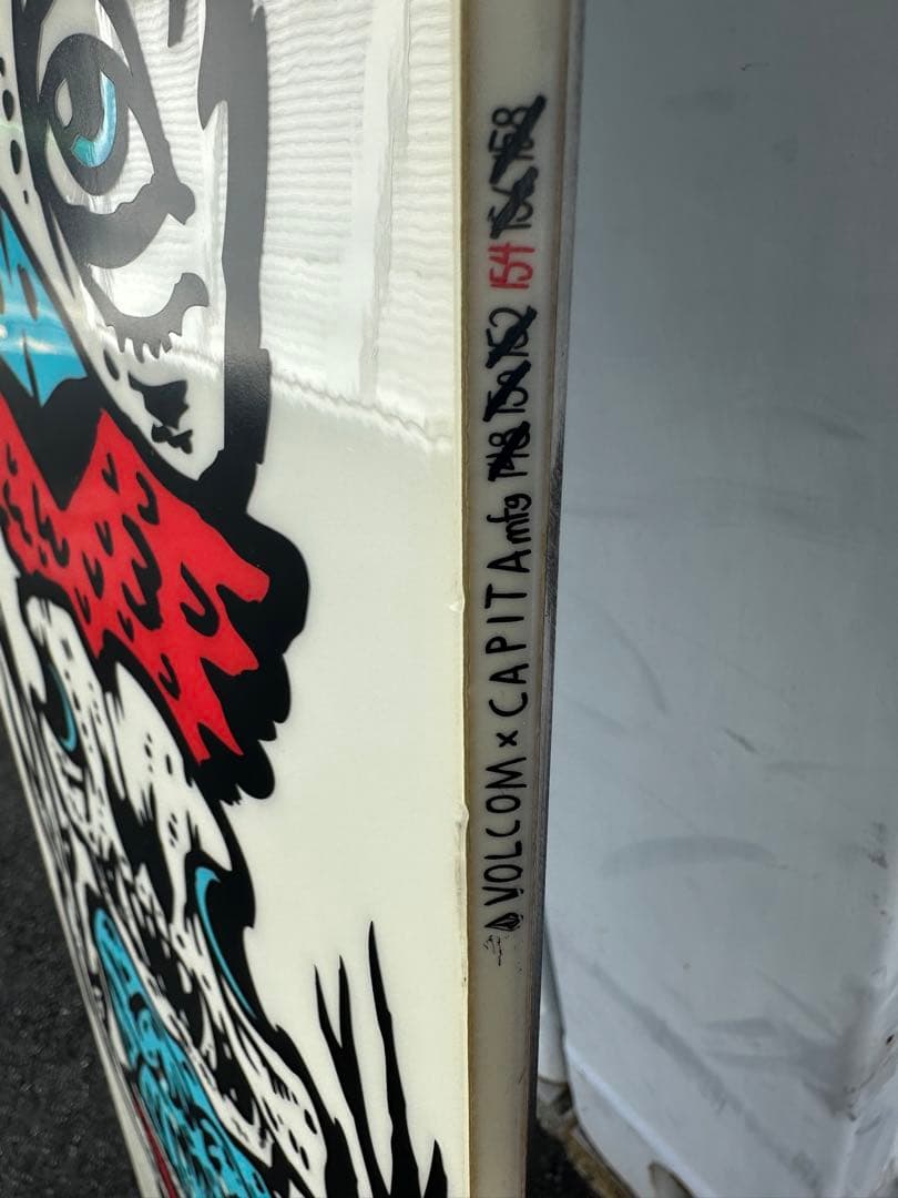 CAPITA VOLCOM アウトサイダー154キャピタ ボルコムコラボ