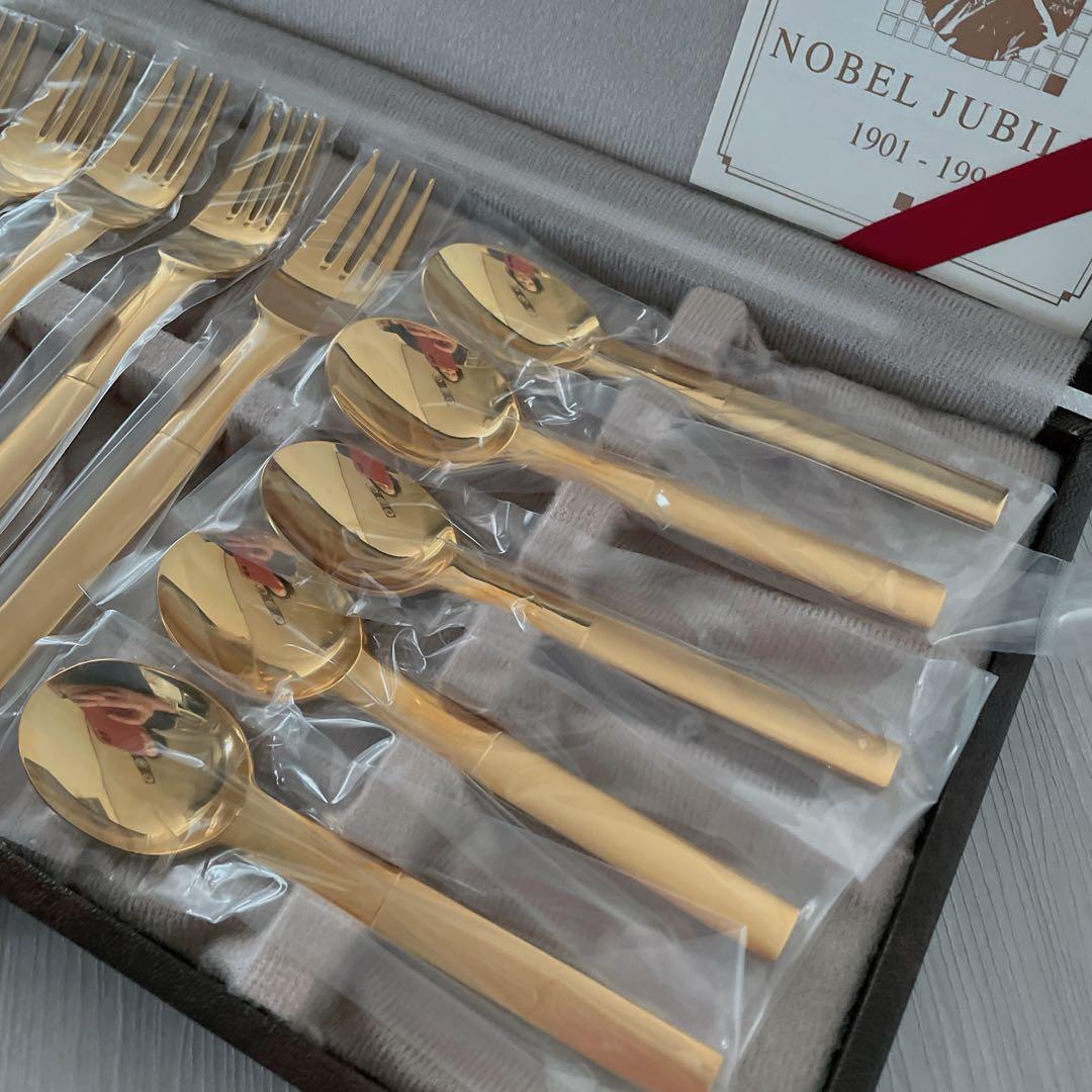 ノーベル NOBEL JUBILEE カトラリーセット　スプーン　フォーク