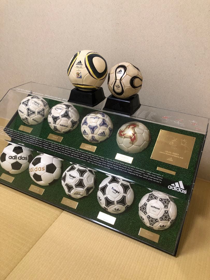 限定品 ワールドカップ サッカーボール 1970 2002 2006 2010