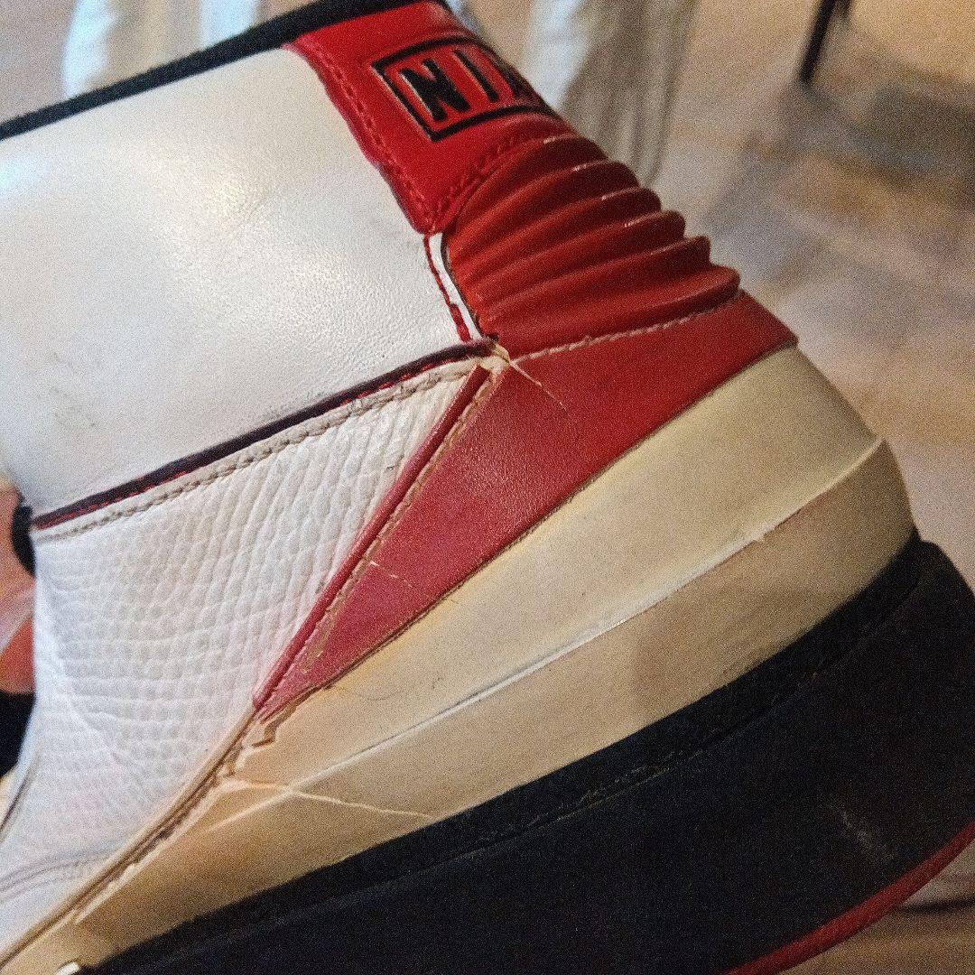 Air Jordan 2 バスケットボールシューズ ホワイト/レッド