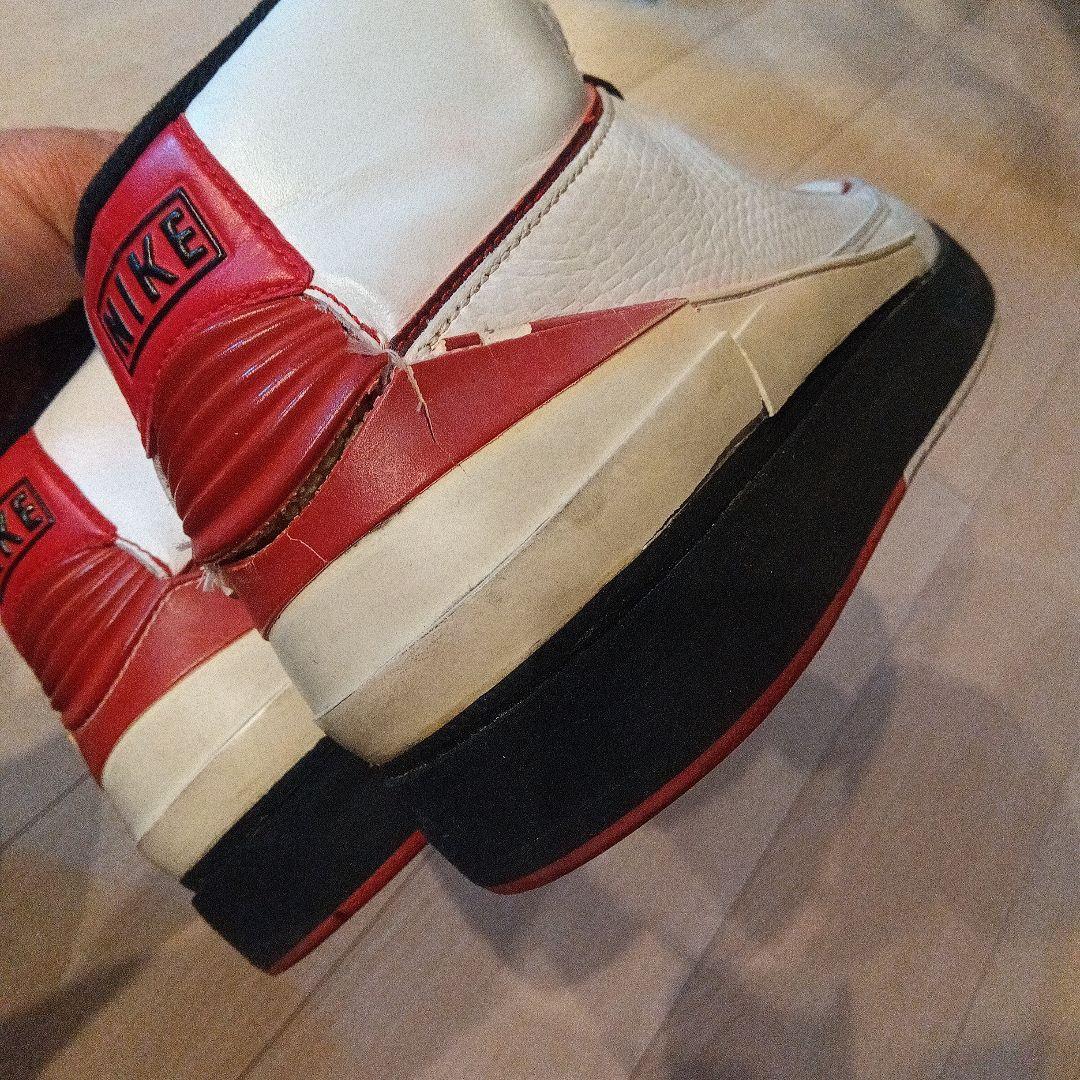 Air Jordan 2 バスケットボールシューズ ホワイト/レッド