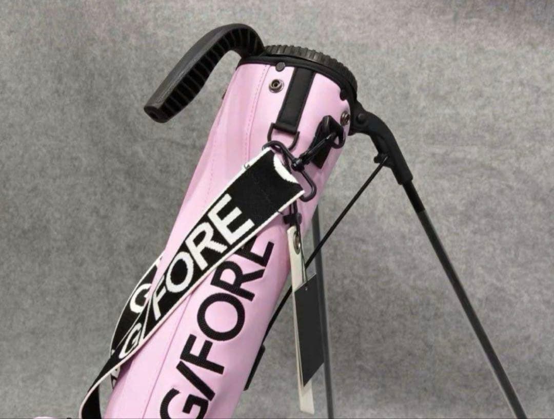 ジーフォア G/FORE ゴルフラウンドバッグ セルフスタンドバッグ ピンク