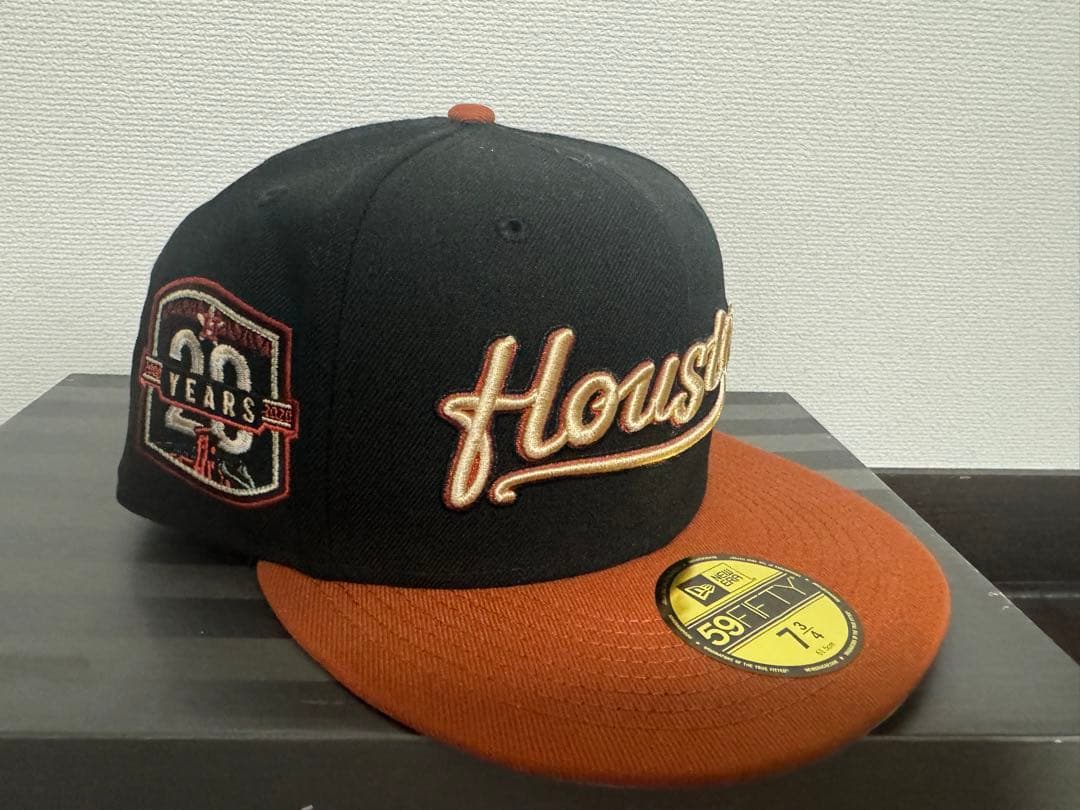 ヒューストンアストロズ　newera 7 3/4 新品