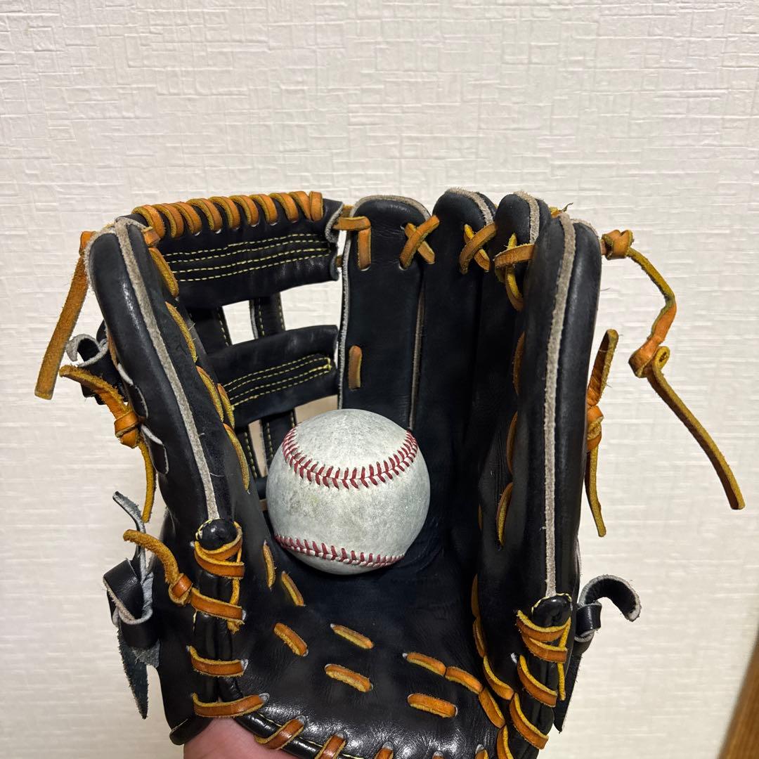 Mizuno 硬式野球グローブ 黒