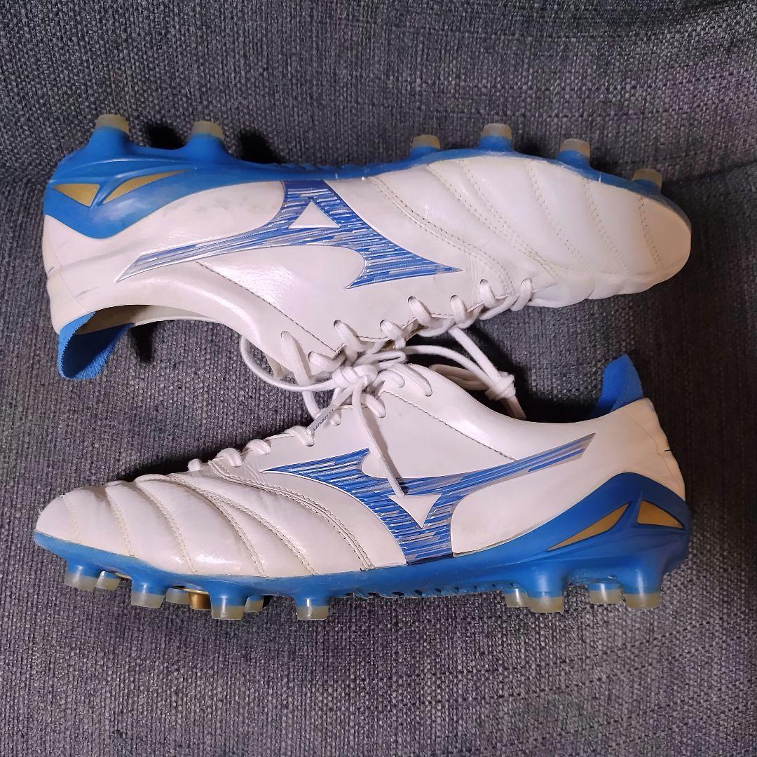 限定 MIZUNO ミズノ モレリア ネオ 4 ホワイト ブルー 27cm