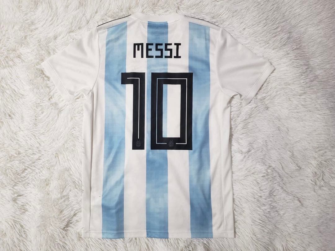 2018ロシアW杯 アルゼンチン代表♯10メッシ　Lサイズ