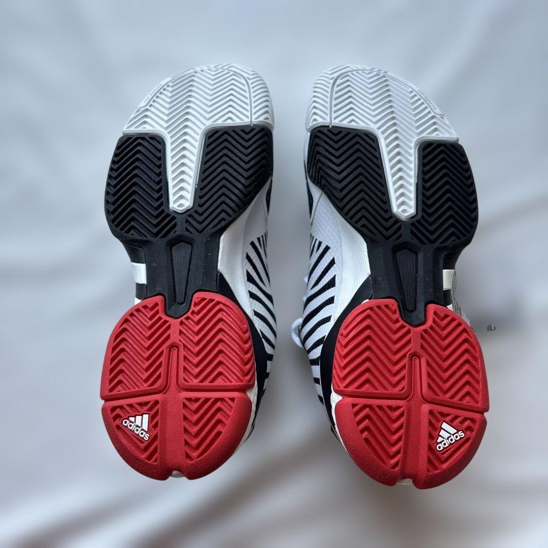 【未使用品】adidas boost テニスシューズ ホワイト/ブラック
