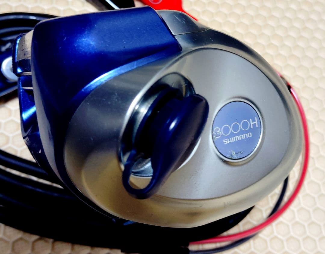 シマノ電動リール電動丸3000H美品 オーバーホールメンテナンス済み確認用ページ