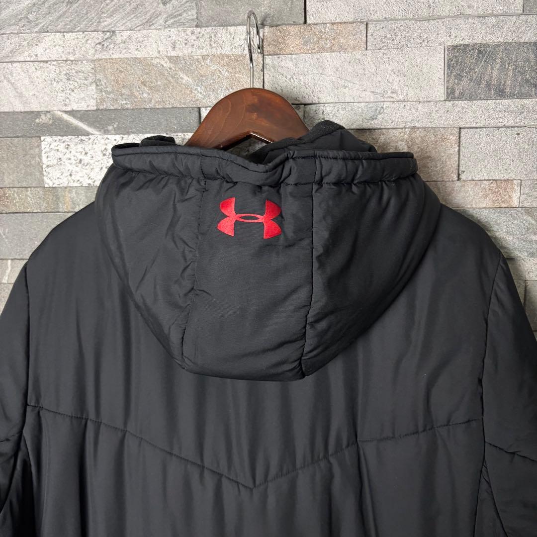 アンダーアーマー　ベンチコート　ロング　STORM1 メンズ　LG ブラック