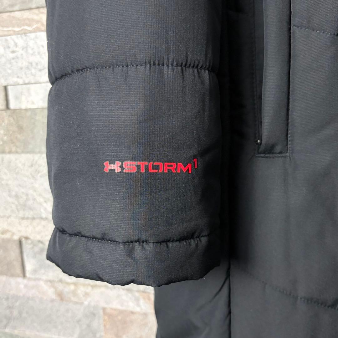 アンダーアーマー　ベンチコート　ロング　STORM1 メンズ　LG ブラック