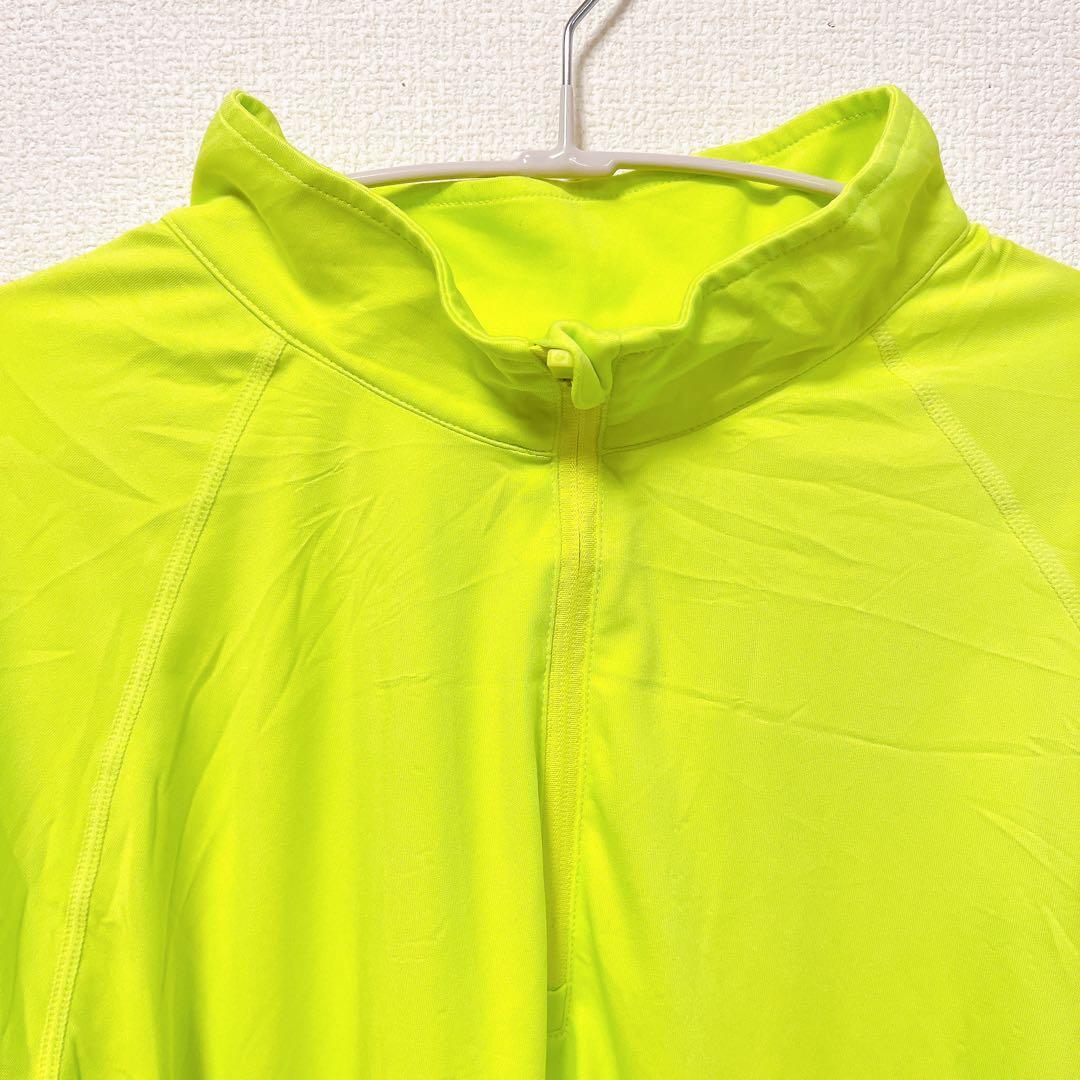 ✨一点もの✨【XL】ナイキ NIKE パーカー 蛍光イエロー フルジップ