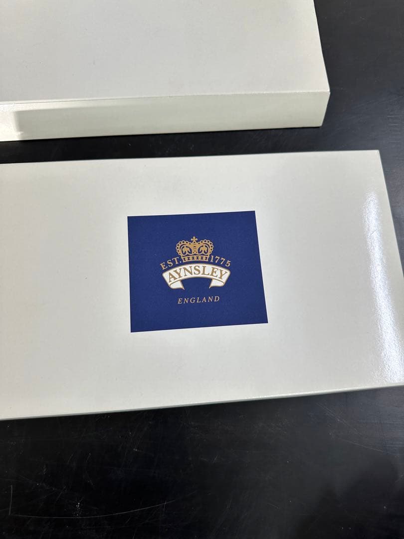 新品未開封袋入エインズレイ　オーチャードゴールド　カトラリー フォーク スプーン