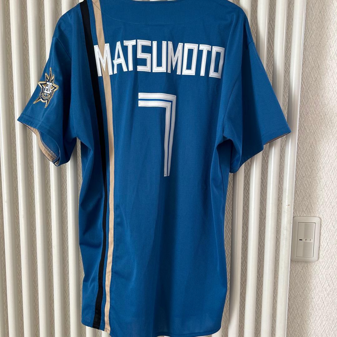 日本ハムファイターズ　松本剛レプリカビジターユニホーム 背番号7 Mサイズ
