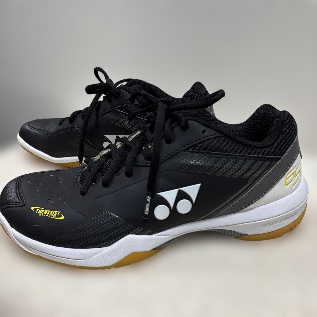 YONEX バドミントンシューズ SHB-65 ブラック　25.5cm