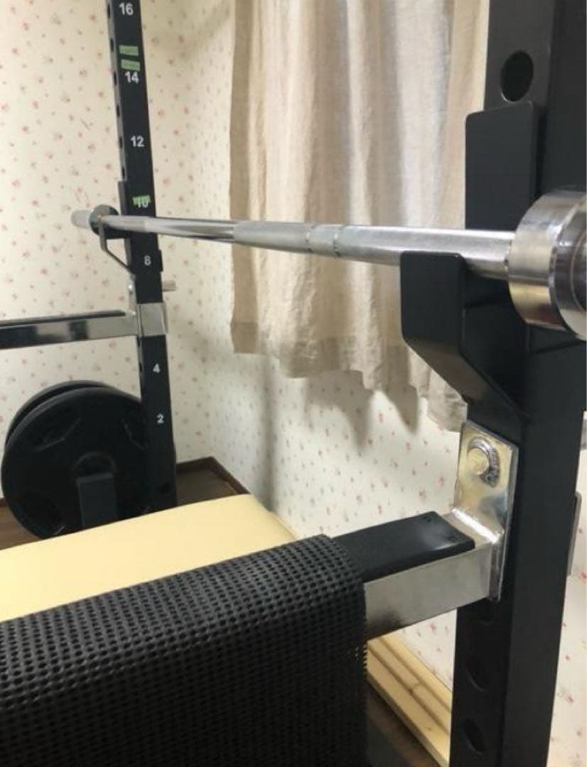 GENKI製　Jフック（60-25）　ロングタイプ　（黒ゴムクッション）