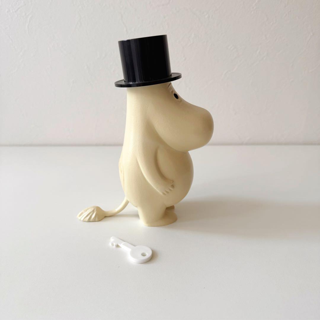 《希少》70s 尻尾・鍵付き　ムーミンパパ貯金箱　スウェーデン銀行 ヴィンテージ