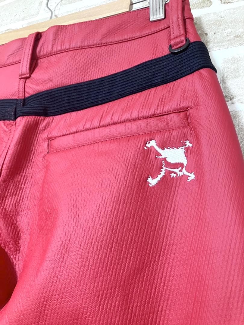 【早い者勝ち❣️】オークリー スカル メンズ ゴルフパンツ 30インチ 赤系