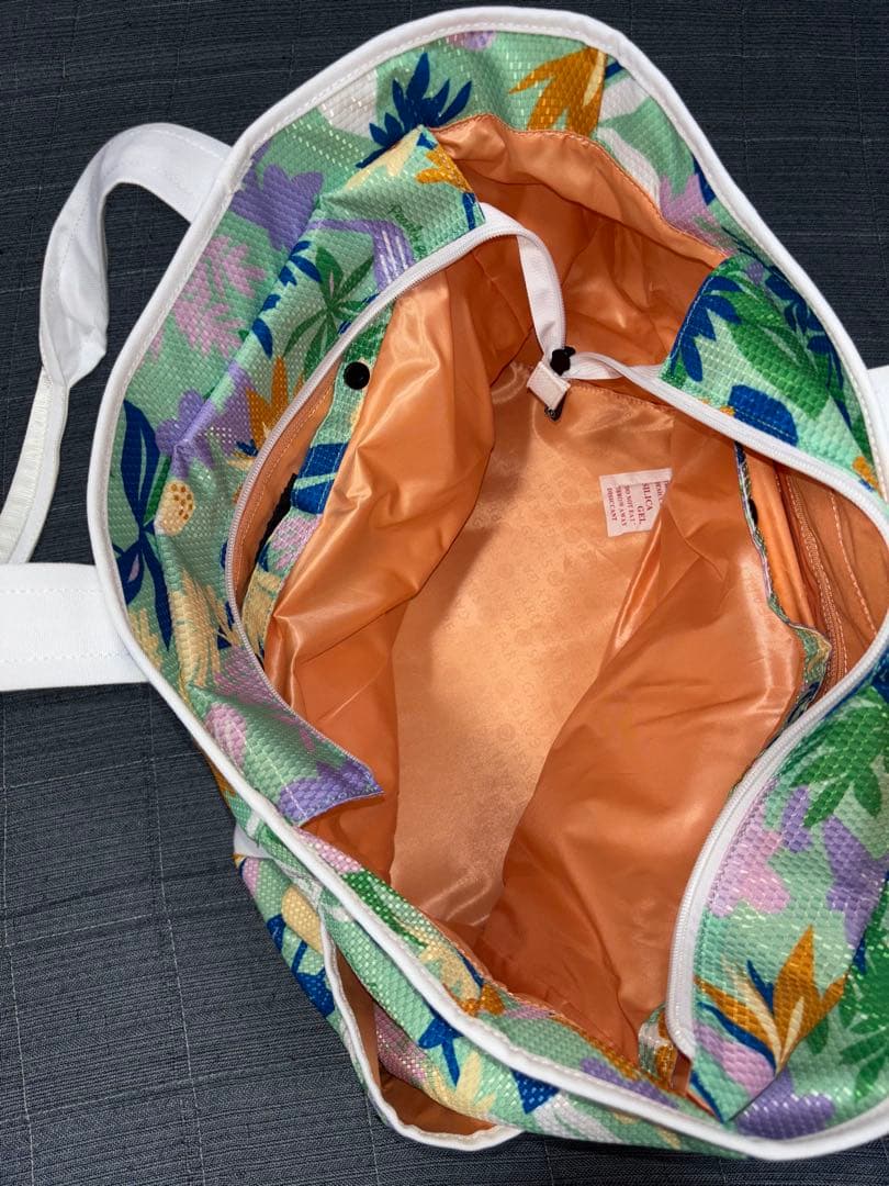 （新品）パーリーゲイツ、ボタニカル柄シリーズ、ロッカーバッグ、トートバッグ