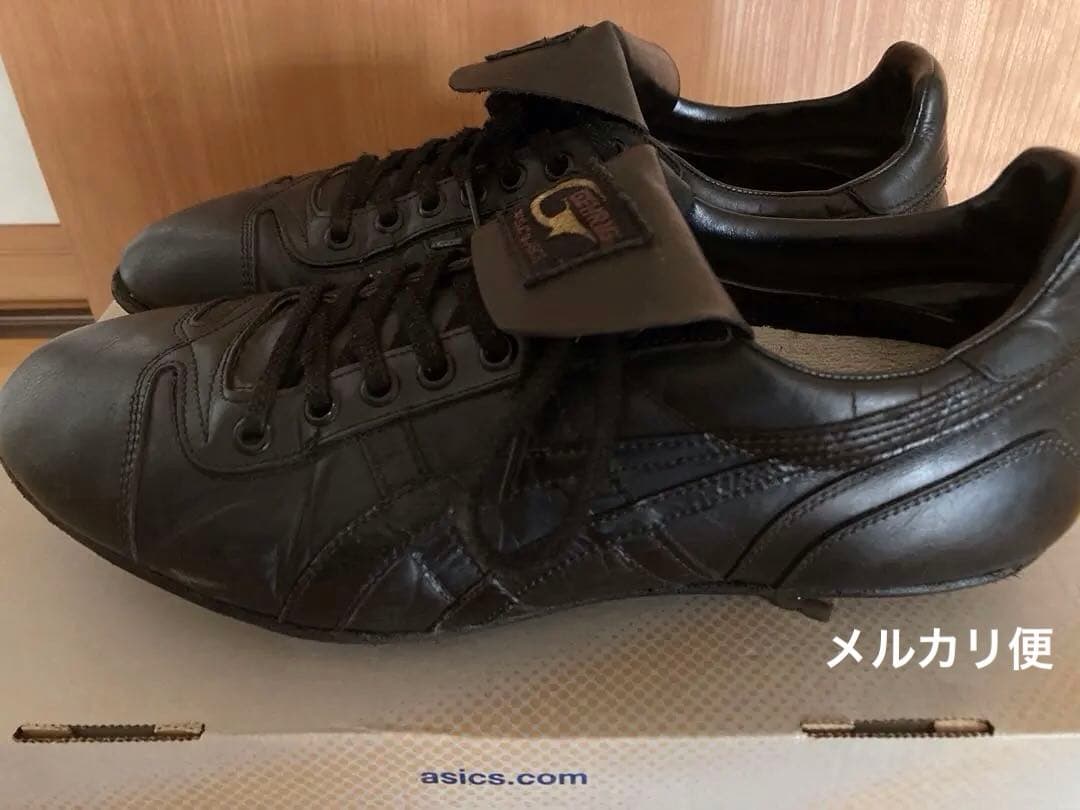 【レア】野球スパイク　アシックス　ゲーリック　GFS353 本革　黒　28.0㎝