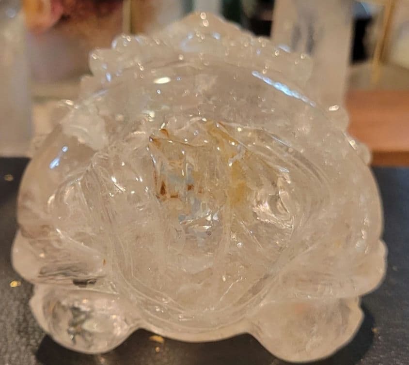 ！！逸品！！特大ロングイ1キロ超え！希少貴重手彫りヒマラヤ水晶ライモナイト虹入り