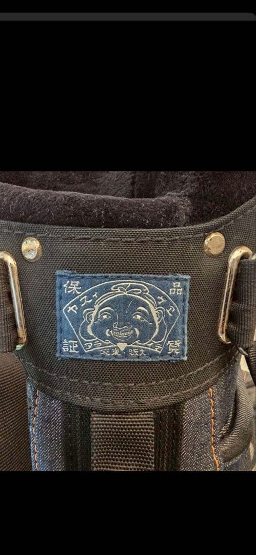 EVISU GOLF デニムキャディバッグ　8分割モデル　スタンド機能付き