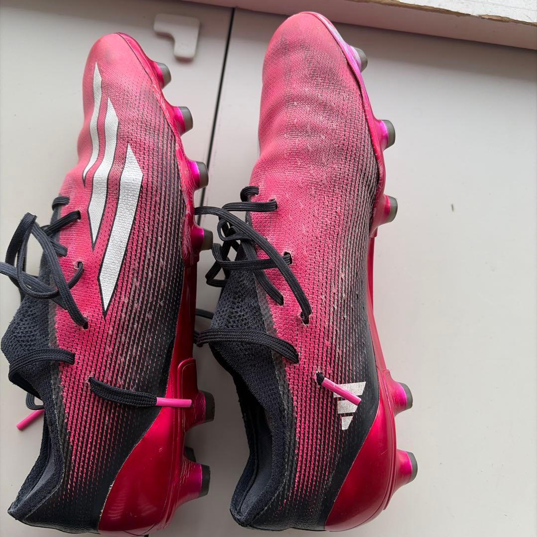 adidas X 26サッカーシューズ ピンク/ブラック