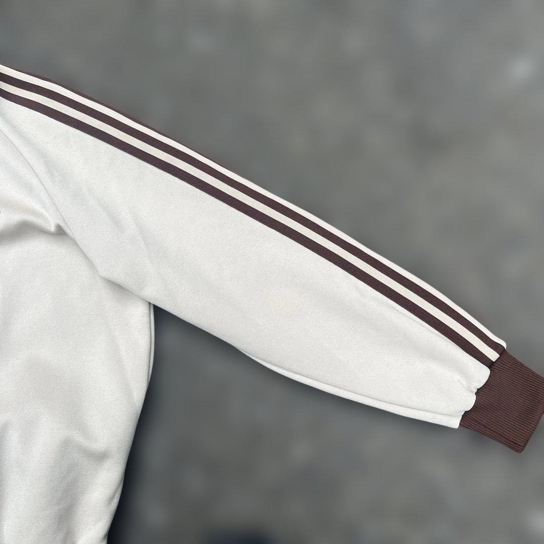 80s adidas 西ドイツ トラックジャケット 希少カラー ブラウン3号