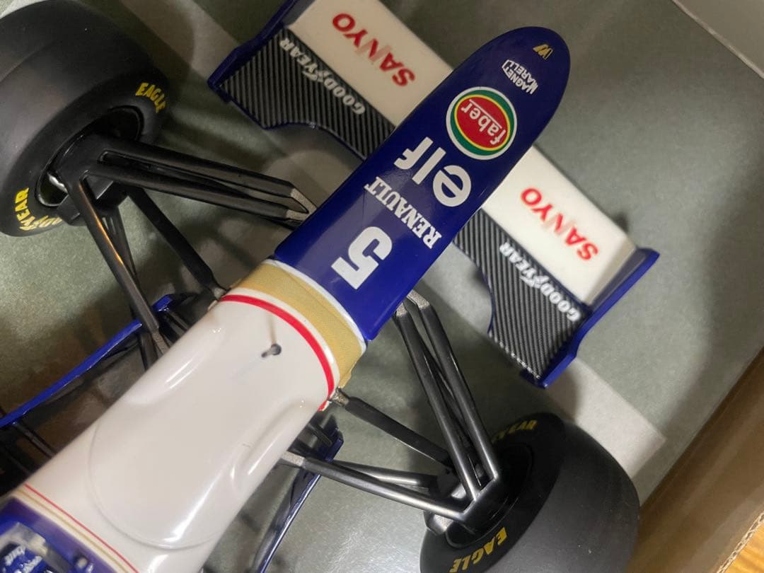 絶版希少Williams 1995 FW17 D.Hill 1:18