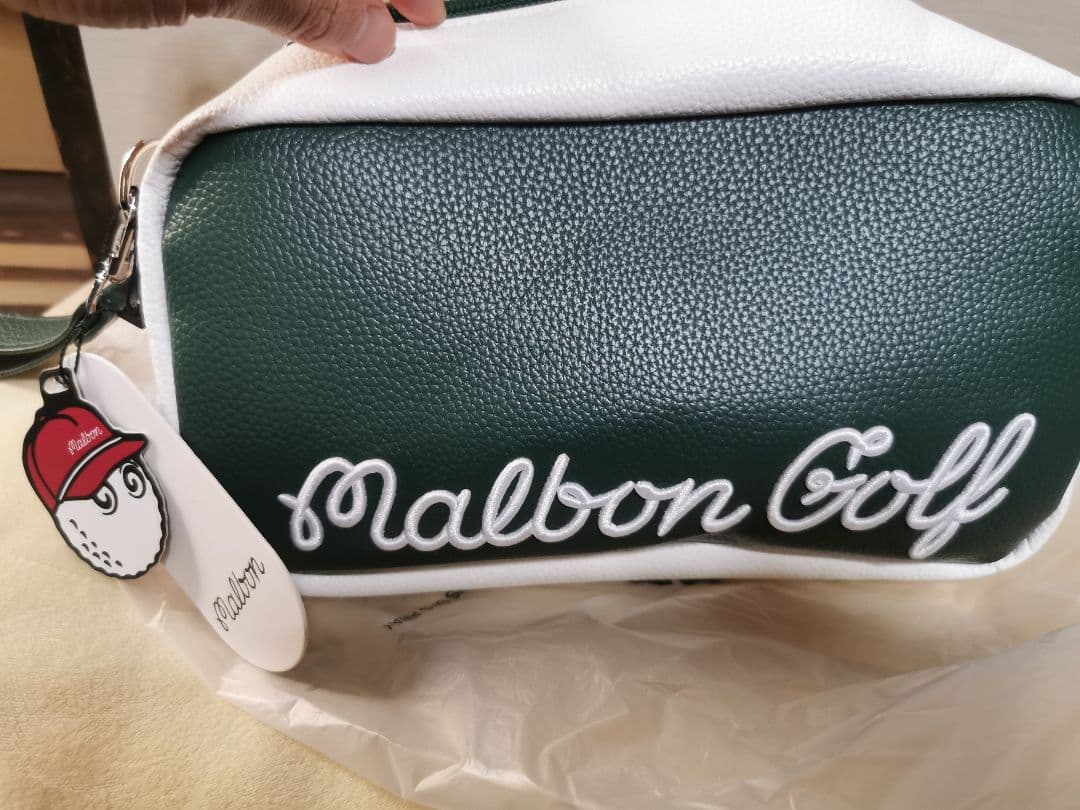 マルボン ゴルフカートバッグ　ショルダーバックマルボンカートバッグ緑