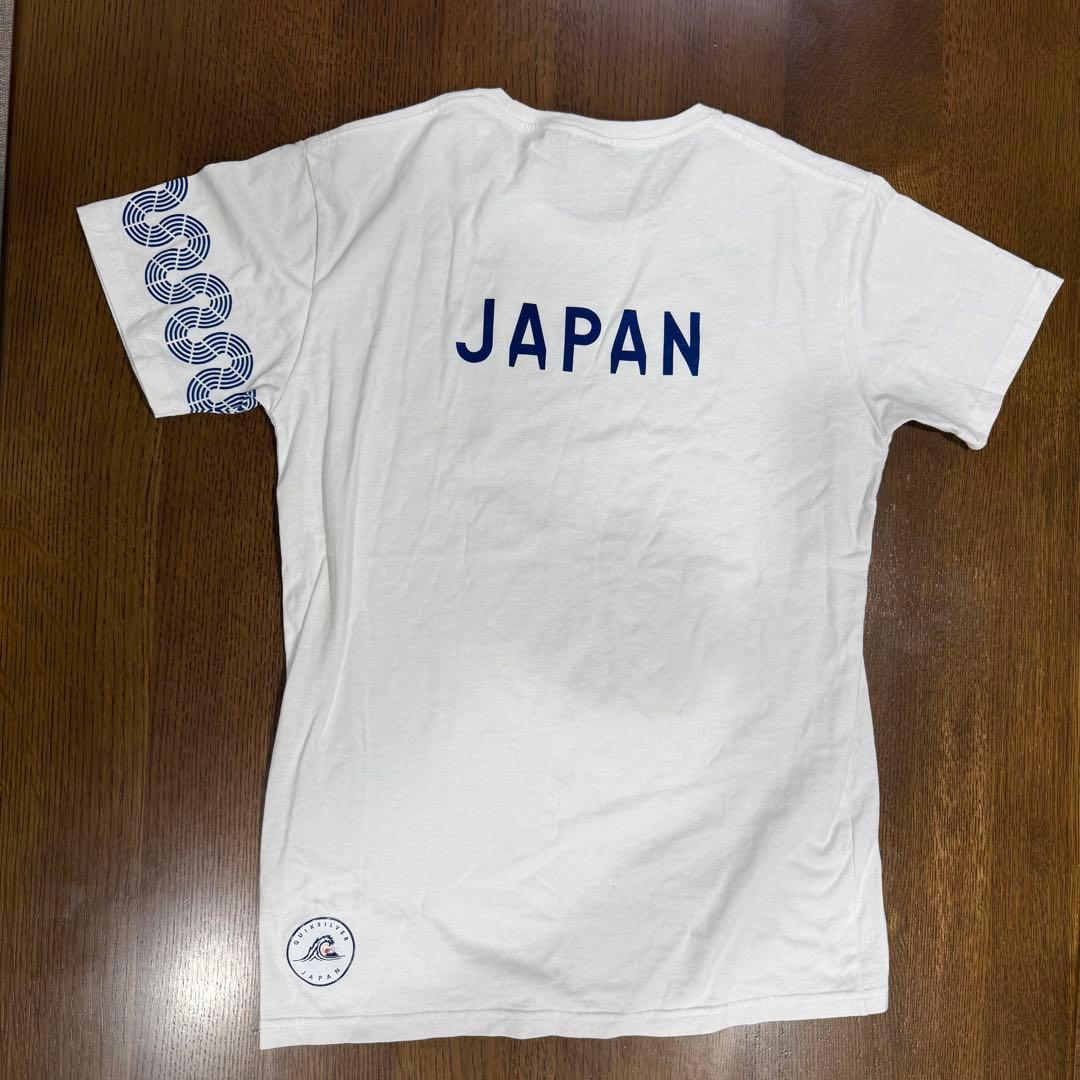 未使用品☆QUIKSILVERクイックシルバー☆波乗りジャパン Tシャツ☆M