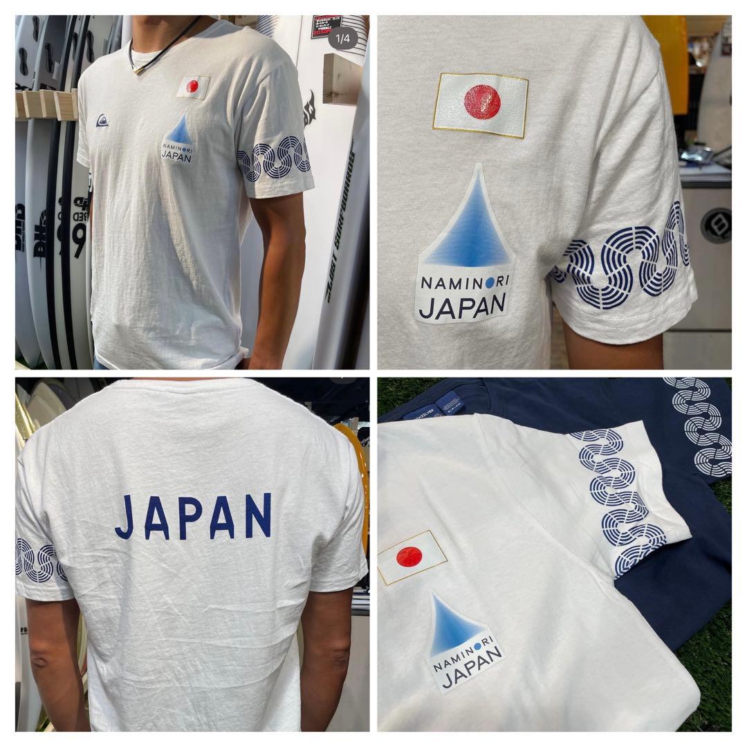 未使用品☆QUIKSILVERクイックシルバー☆波乗りジャパン Tシャツ☆M