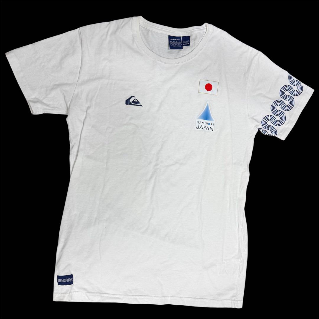 未使用品☆QUIKSILVERクイックシルバー☆波乗りジャパン Tシャツ☆M