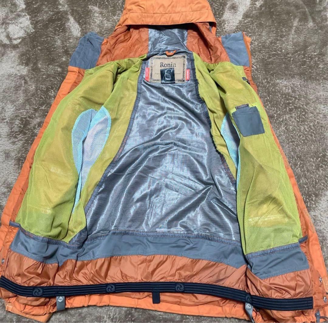 k*n様 Burton スノーボードウェア　robin オレンジ　オーバーサイズ