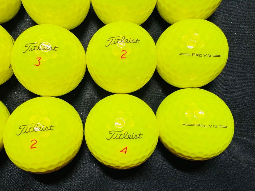 タイトリスト PRO V1X 2023年モデル 20個　　イエロー