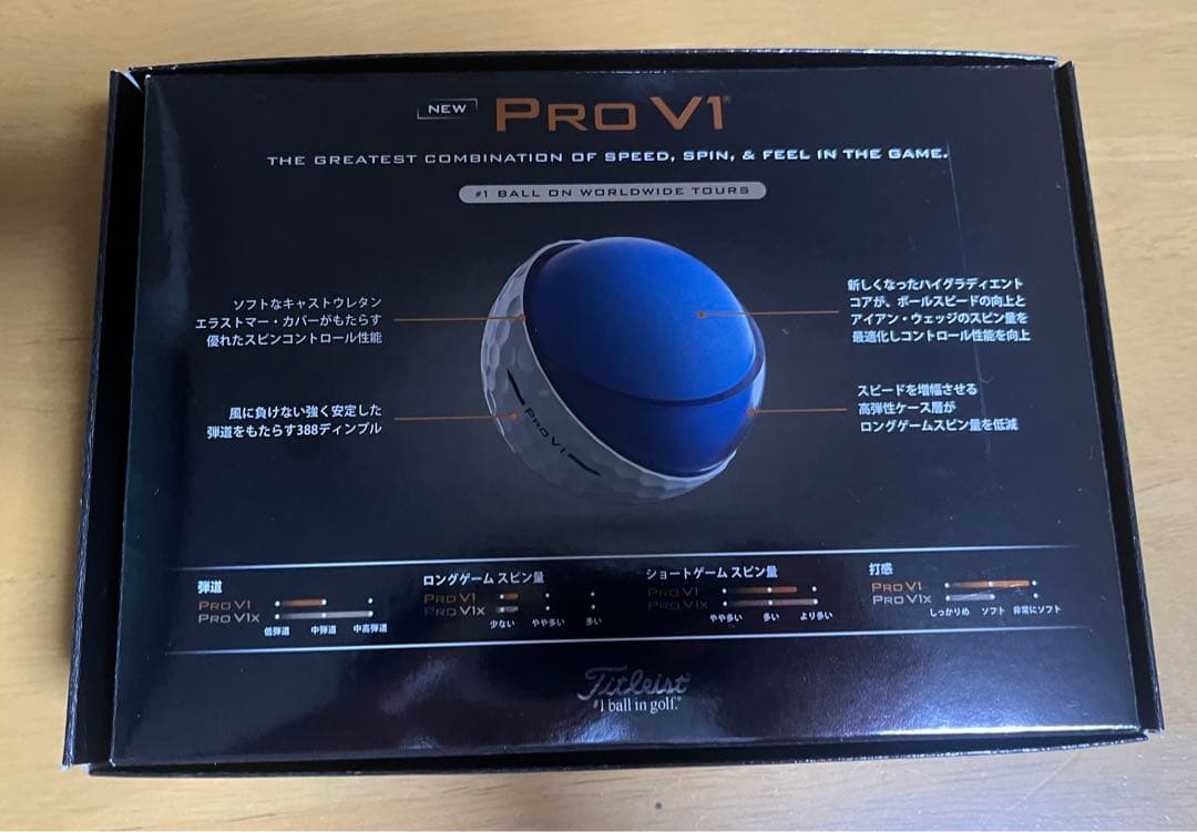 【330】タイトリスト Pro V1 最新 2025モデル 1ダース