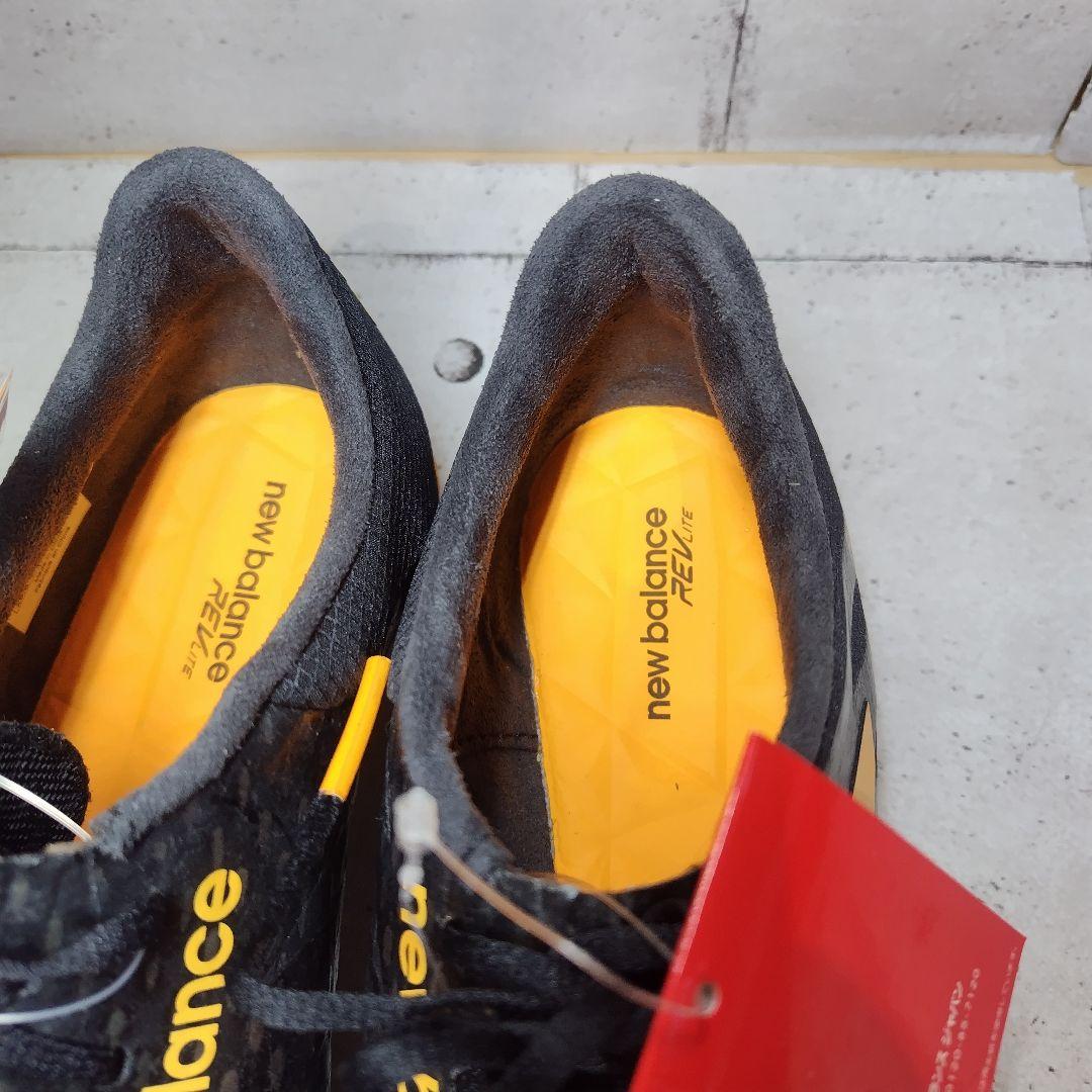 新品 タグ付 ニューバランス FURON サッカースパイク 25.5 黒 NB